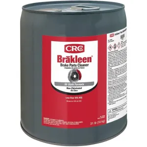 05052 CRC Brakleen® Non-Chlorinated Brake Parts Cleaner, Clear, 5 gal Pail