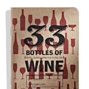 33 Bottles Of Wine Journal