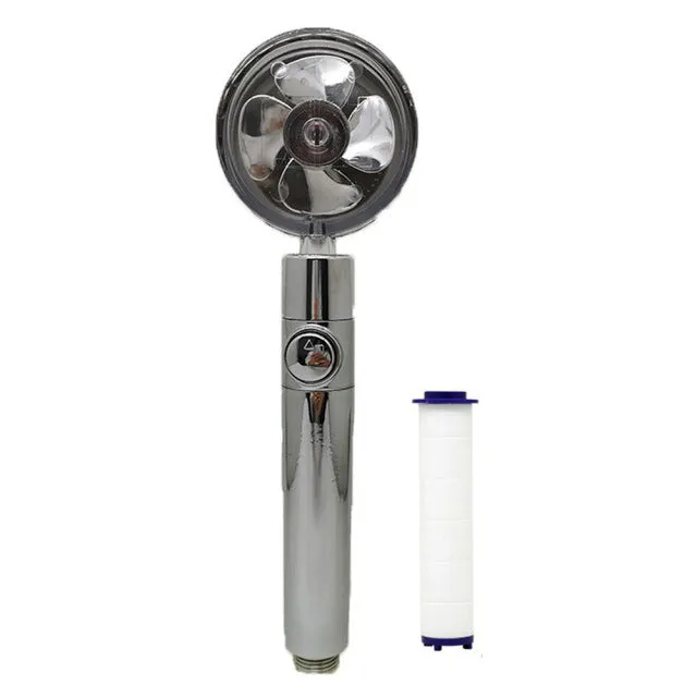 360 Degrees Rotating Propelle High Pressure Water Saving Shower, HG0010