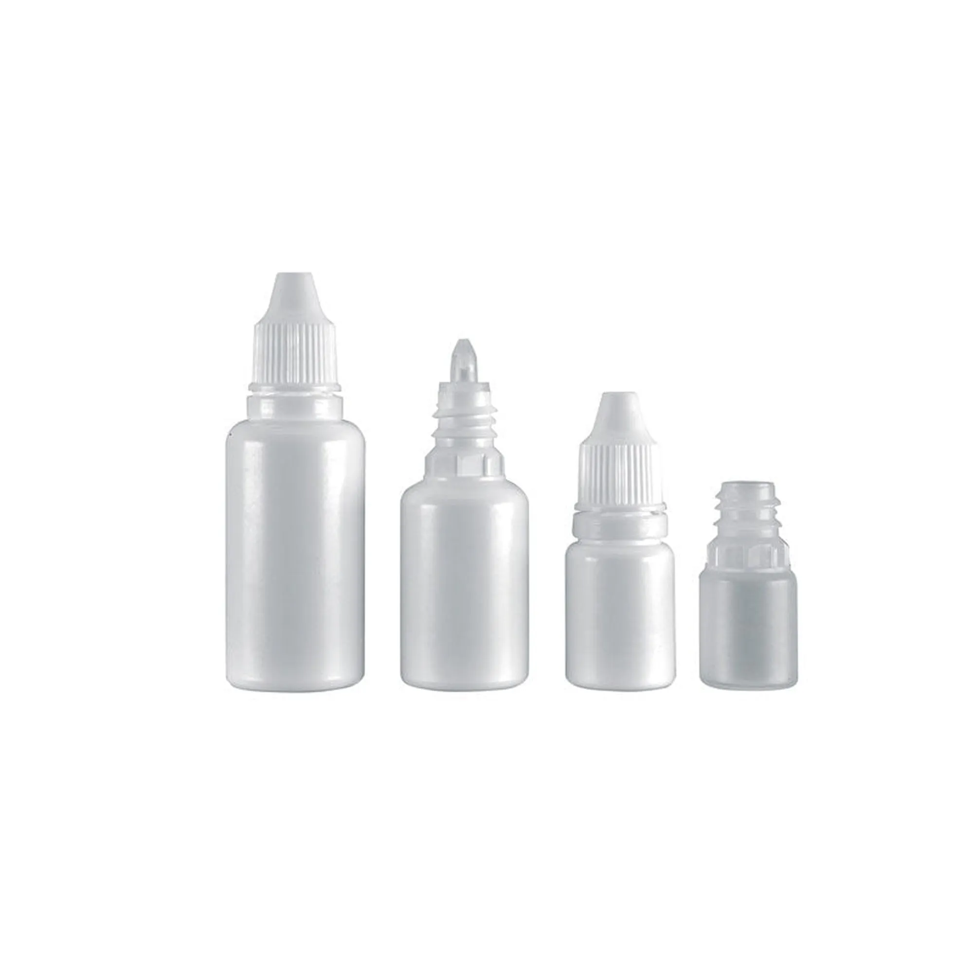 5ml Dropper Bottle Plastic Natural with Ratchet 10 Pack PE005