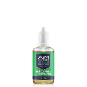 AiM Extreme Duty Lubricant | Hair Clipper, Trimmer, and Electric Razor Lubricant Oil | Specialty | 1oz precision