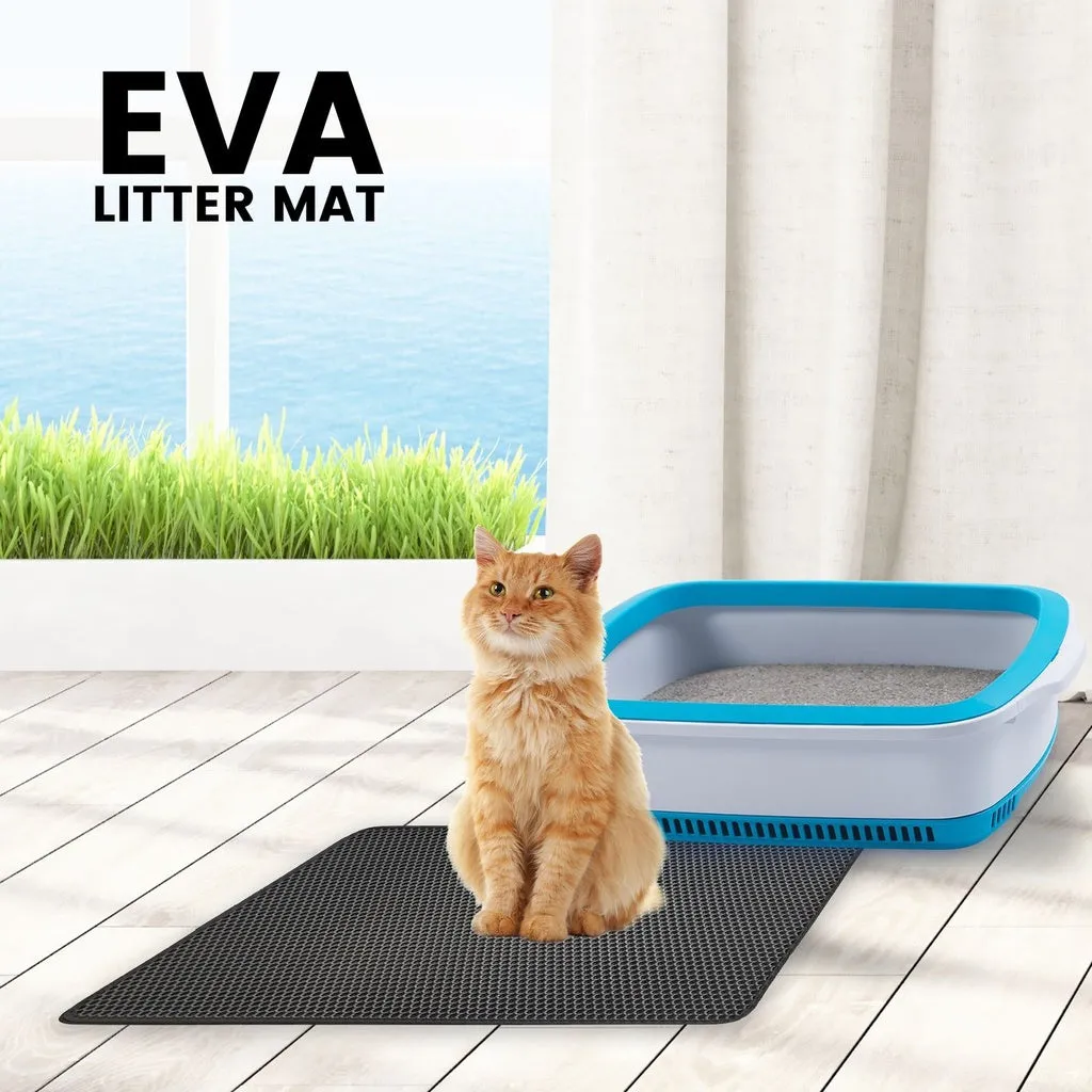 Anti-Tracking Waterproof Cat Litter Mat, 0.8kg - Floofi