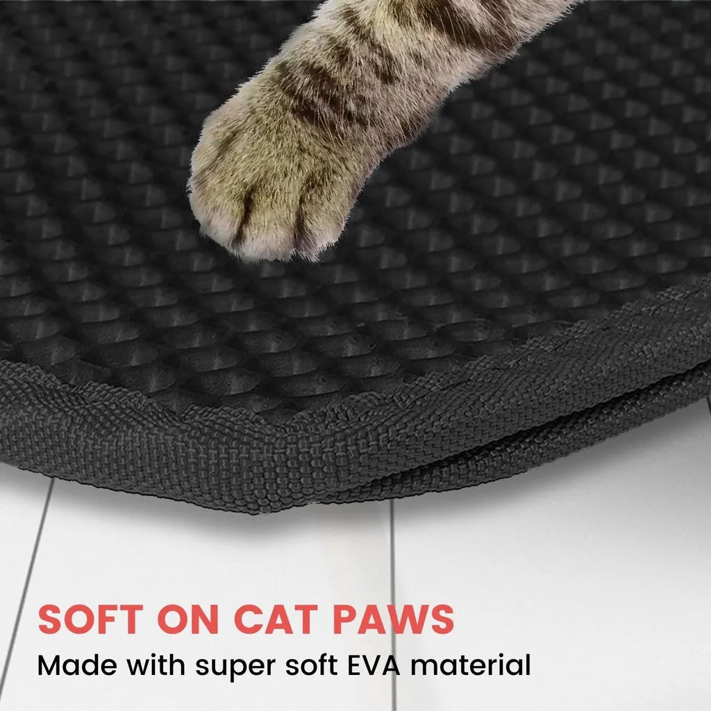 Anti-Tracking Waterproof Cat Litter Mat, 0.8kg - Floofi