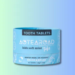 Aotearoad Natural Tooth Tablets - Kids Soft Mint