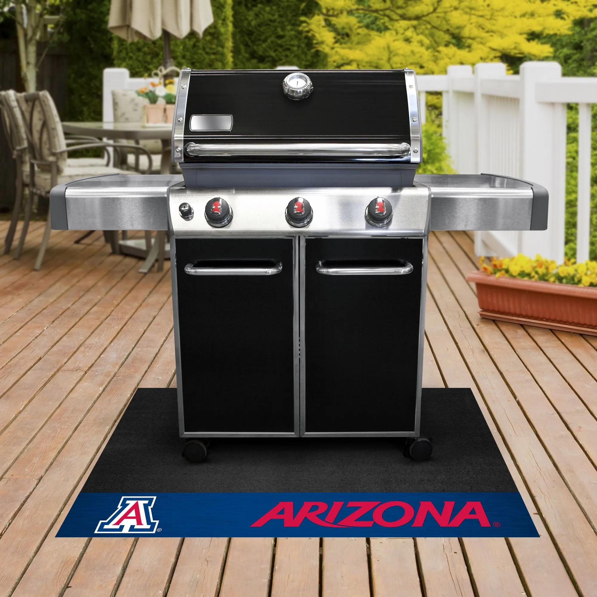 Arizona Wildcats Vinyl Grill Mat - 26in. x 42in.