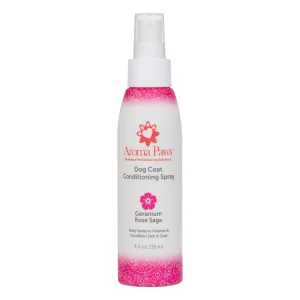 Aroma Paws Dog Coat Spray Geranium Sage 4.5 oz.