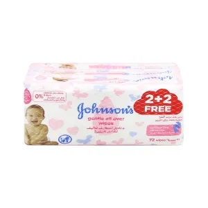 Baby Johnson's - Gentle All Over Wipes ( 2 2 Free )