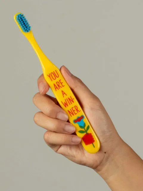 BlueQ "You Are A Winner" Toothbrush