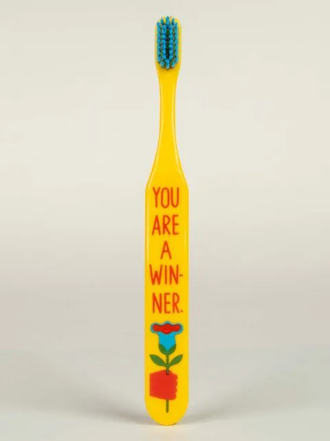 BlueQ "You Are A Winner" Toothbrush