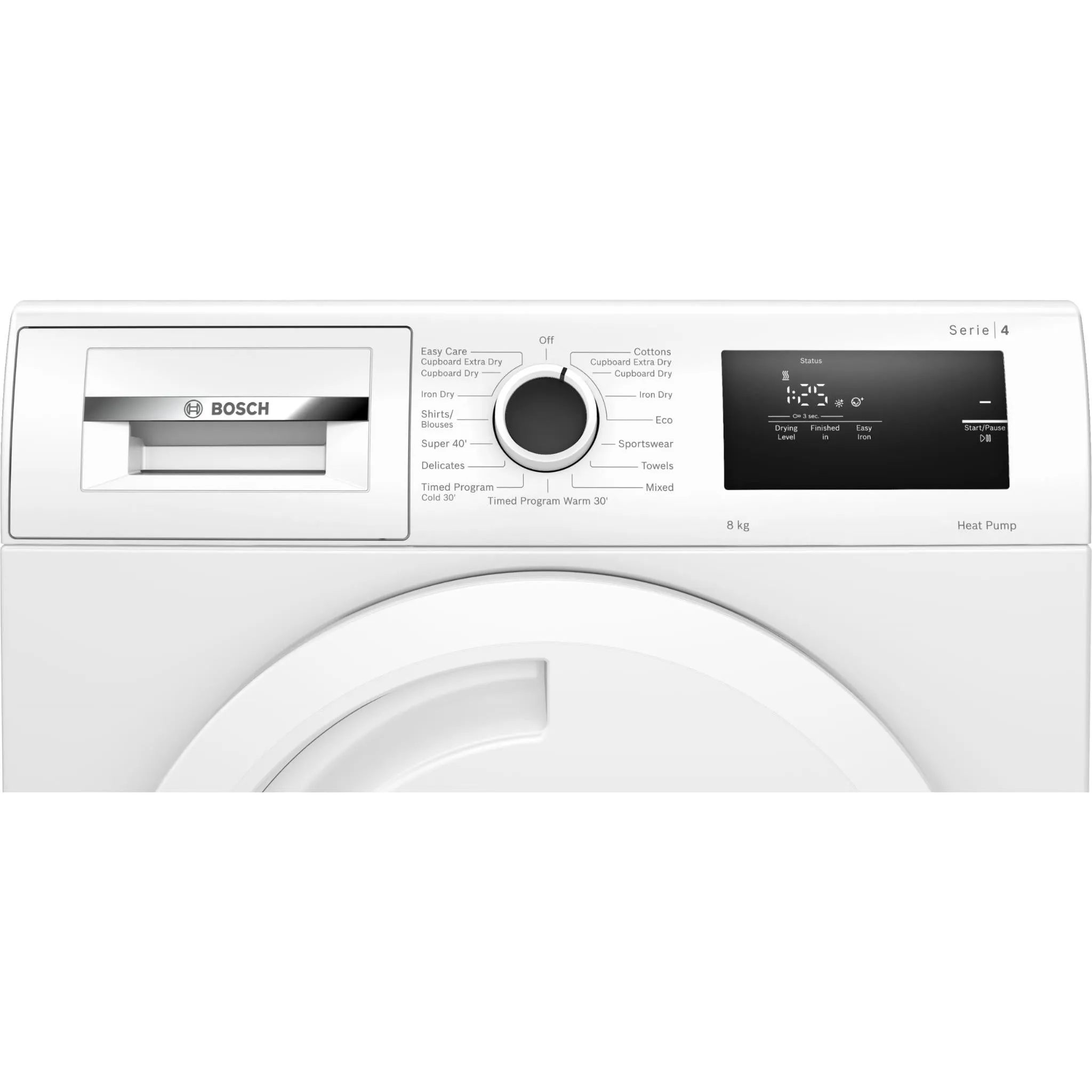 Bosch WTH83001AU Series 4 8kg Heat Pump Dryer