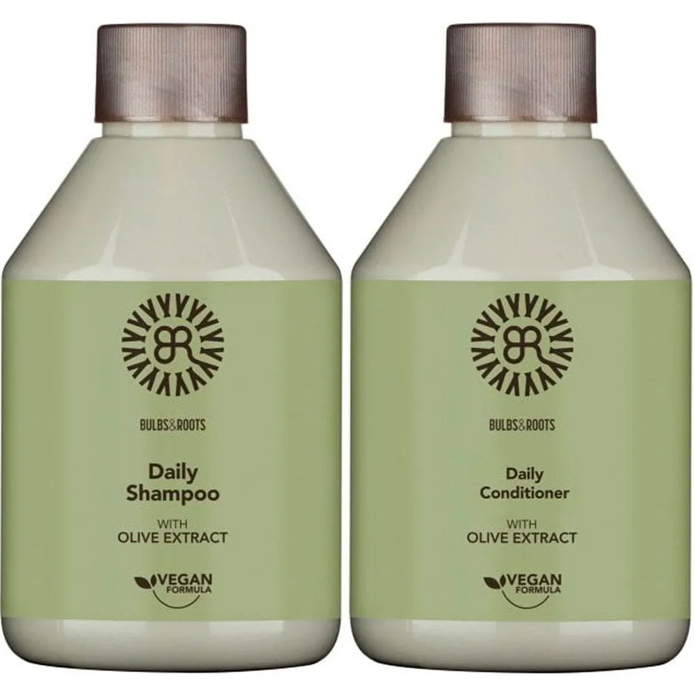 Bulbs & Roots Daily Shampoo & Conditioner Twin 2 x 300ml