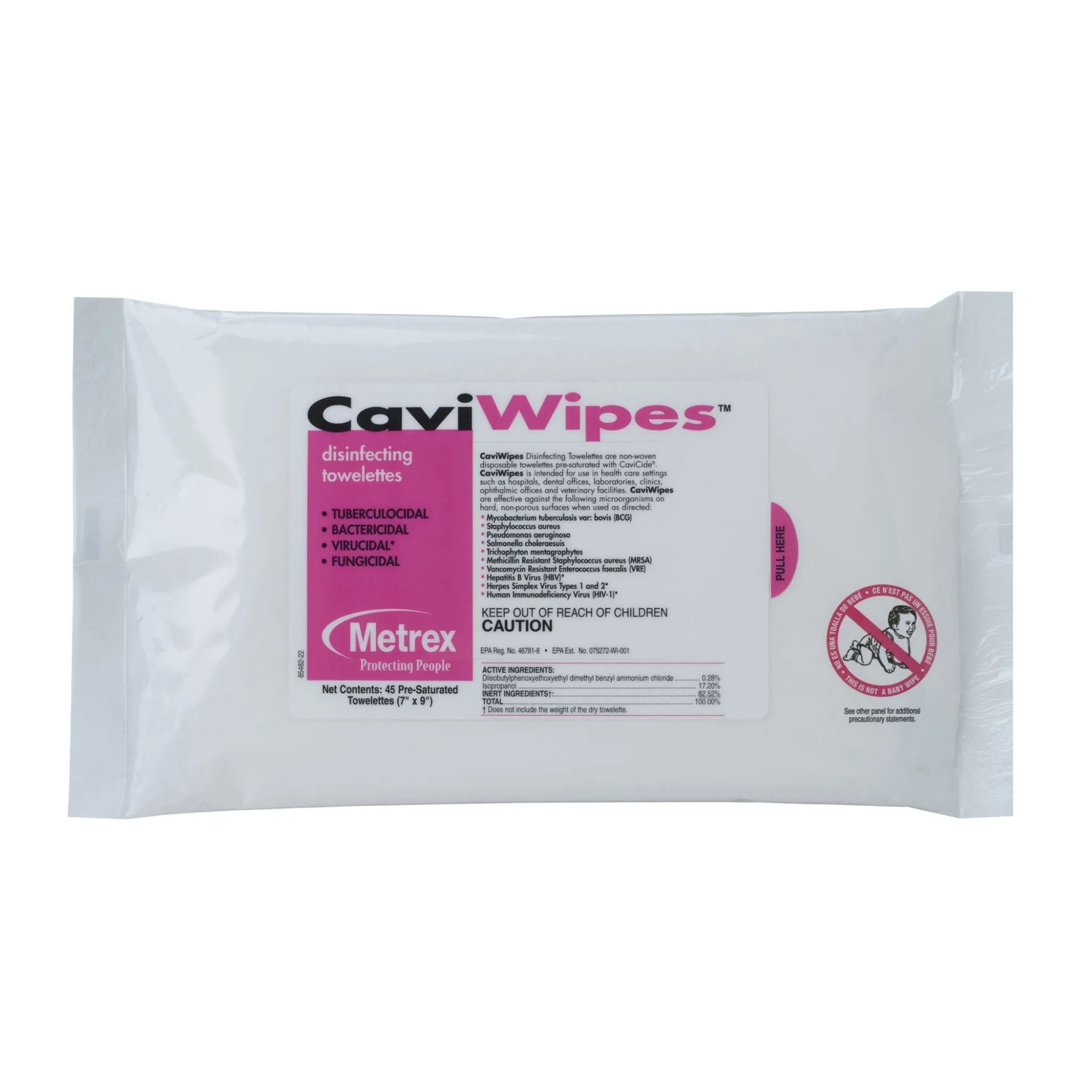 CaviWipes Soft Pack (45ct)