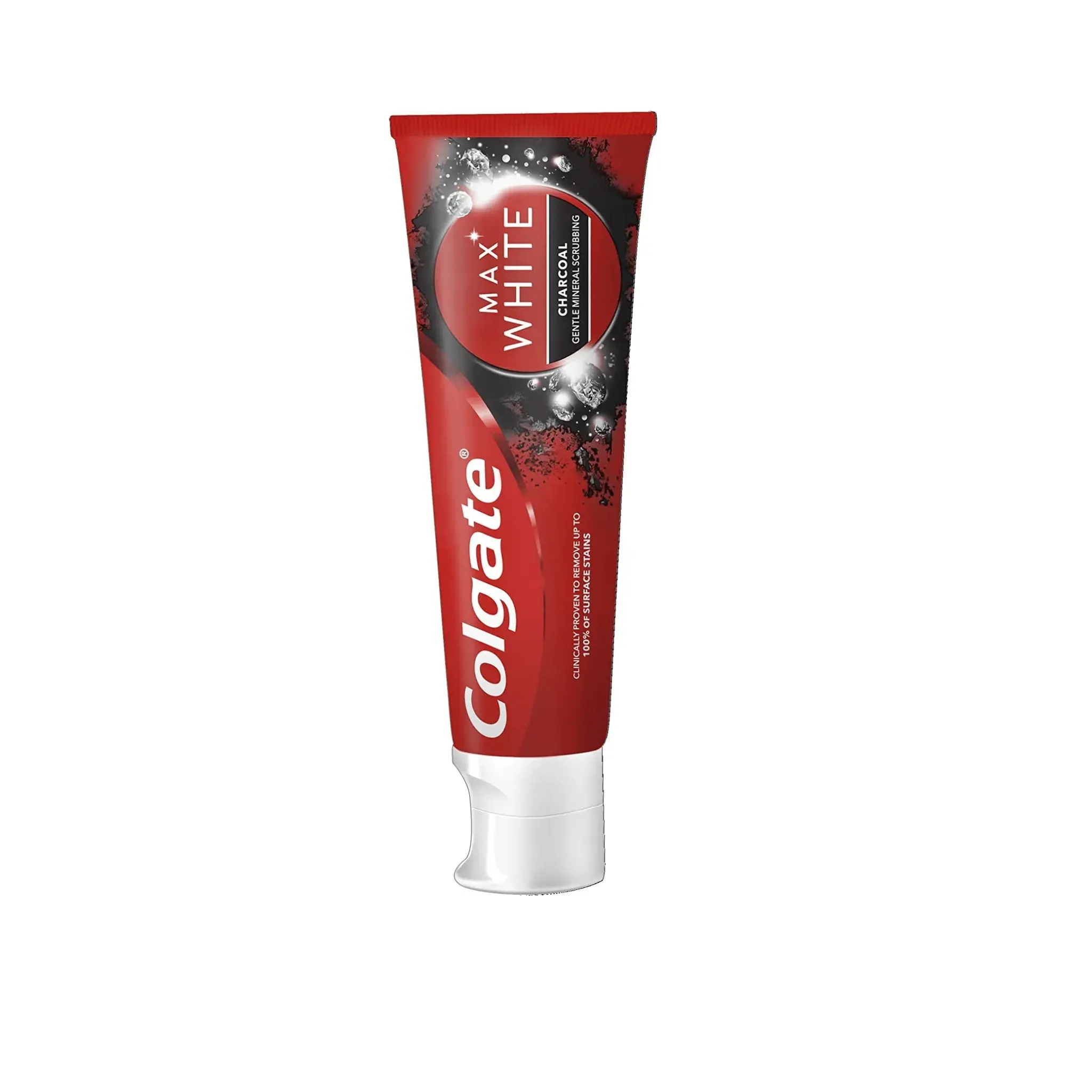 Colgate Max White Charcoal Toothpaste- 75ml Charcoal  Whitening Toothpaste