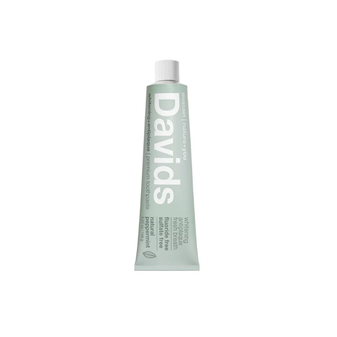 David's Premium Toothpaste- Peppermint