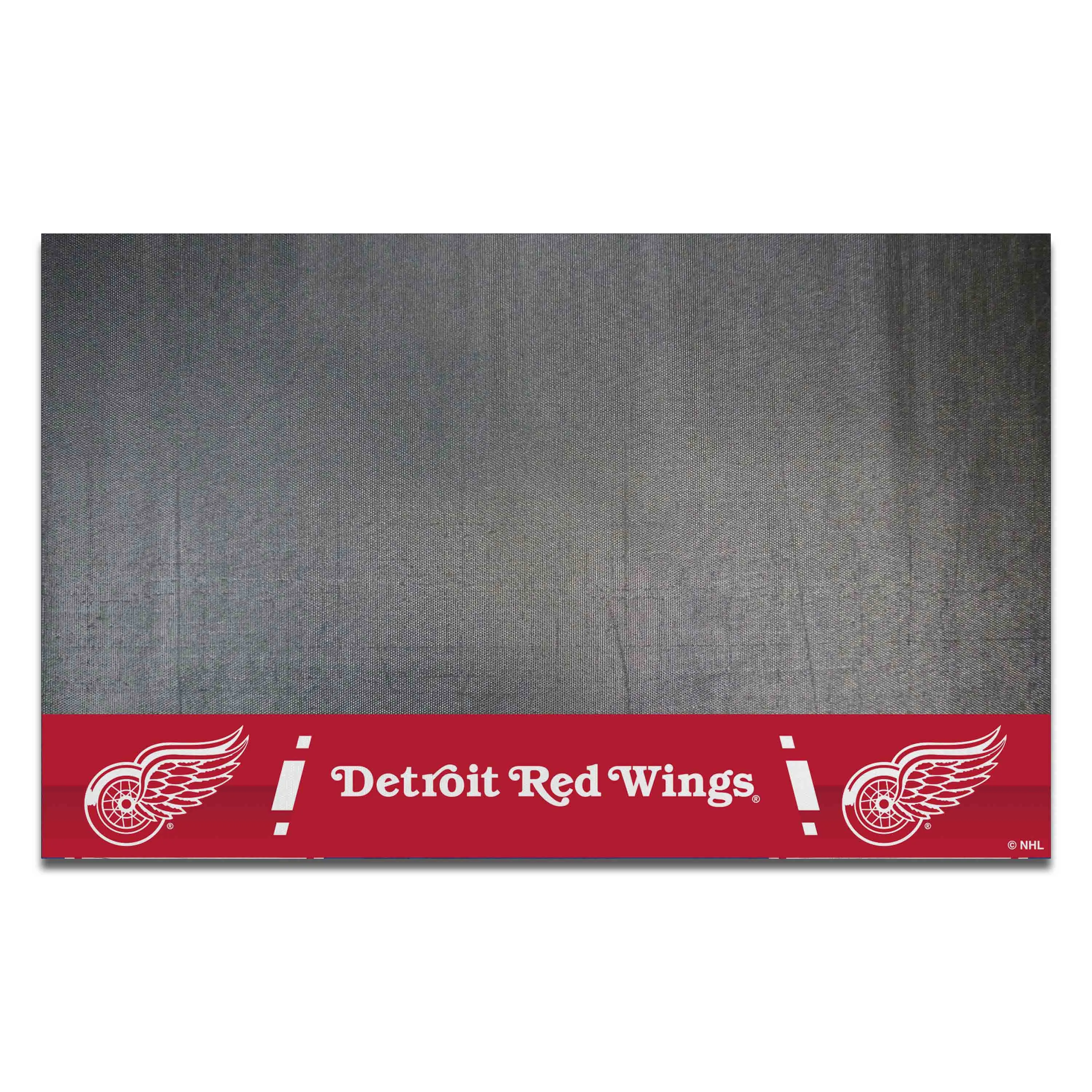 Detroit Red Wings Vinyl Grill Mat - 26in. x 42in.