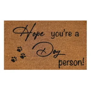 Dog Person Doormat