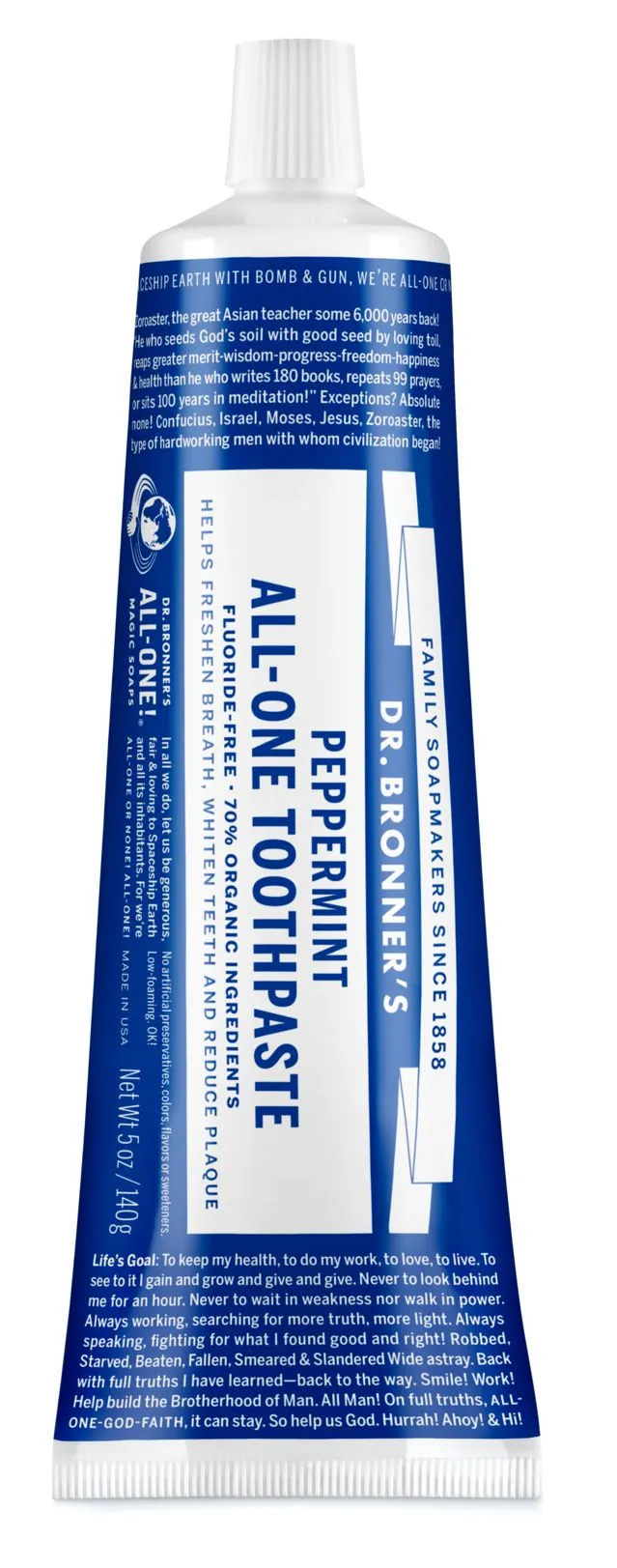 Dr. Bronners All-One Toothpaste - Peppermint