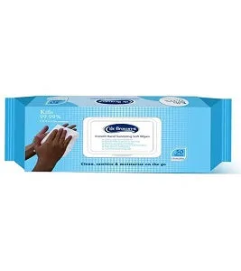 Dr Brown's Instant Hand Sanitising Soft Wipes x50