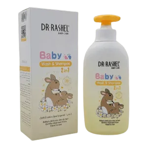 DR.RASHEL BABY WASH & SHAMPOO 2IN1 ORGANIC CALENDULA 500ML