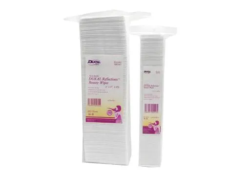 Dukal Reflections Beauty Wipes 2x2