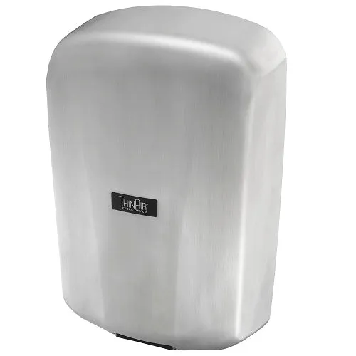 Excel Dryer ThinAir® TA-SBH Hand Dryer with Electrostatic HEPA Filter - Brushed Stainless Steel Surface Mounted ADA-Compliant High Speed Automatic