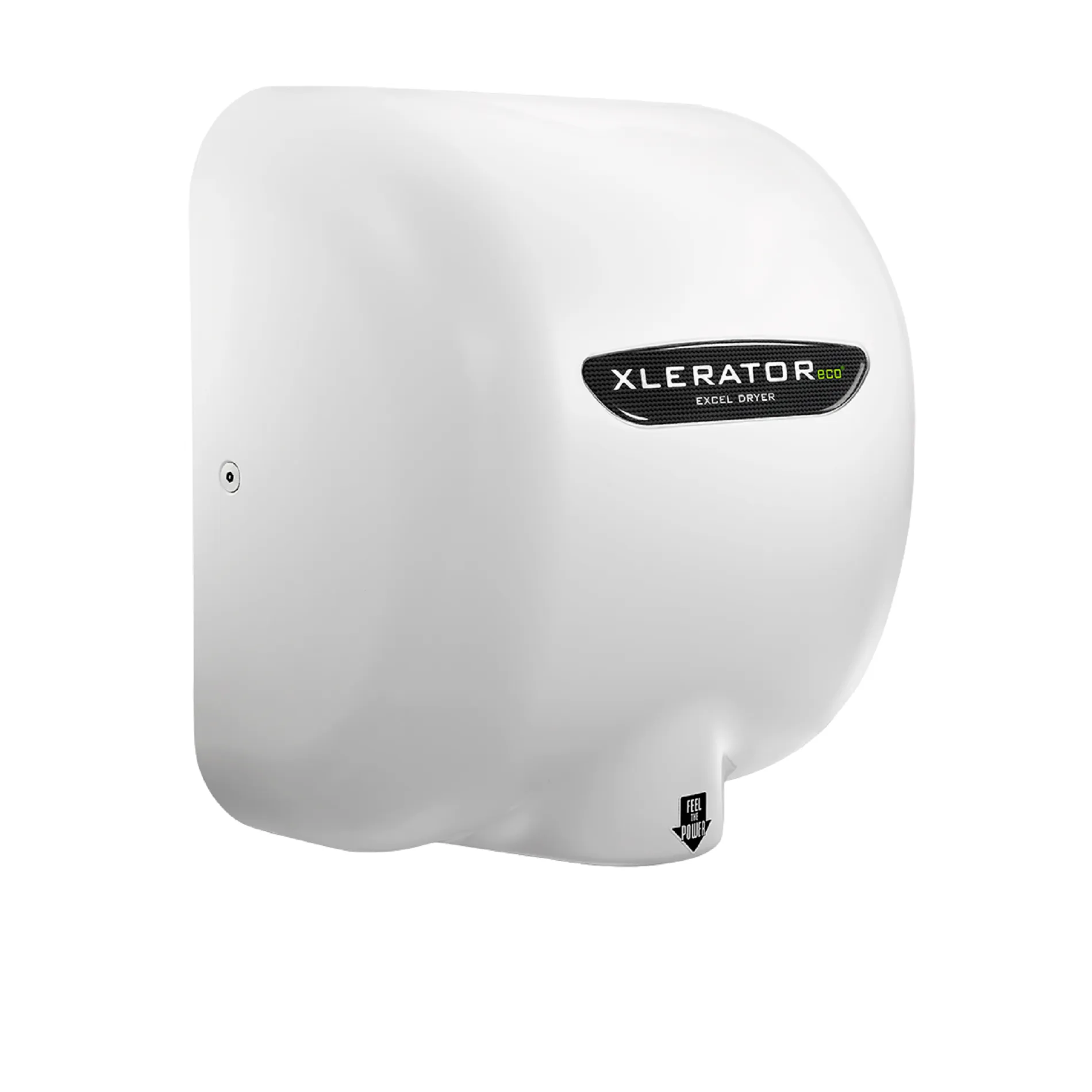 Excel Dryer XLERATOReco® XL-BW-ECO (No Heat) Hand Dryer - White BMC (Bulk Molded Compound) High Speed Automatic Surface-Mounted