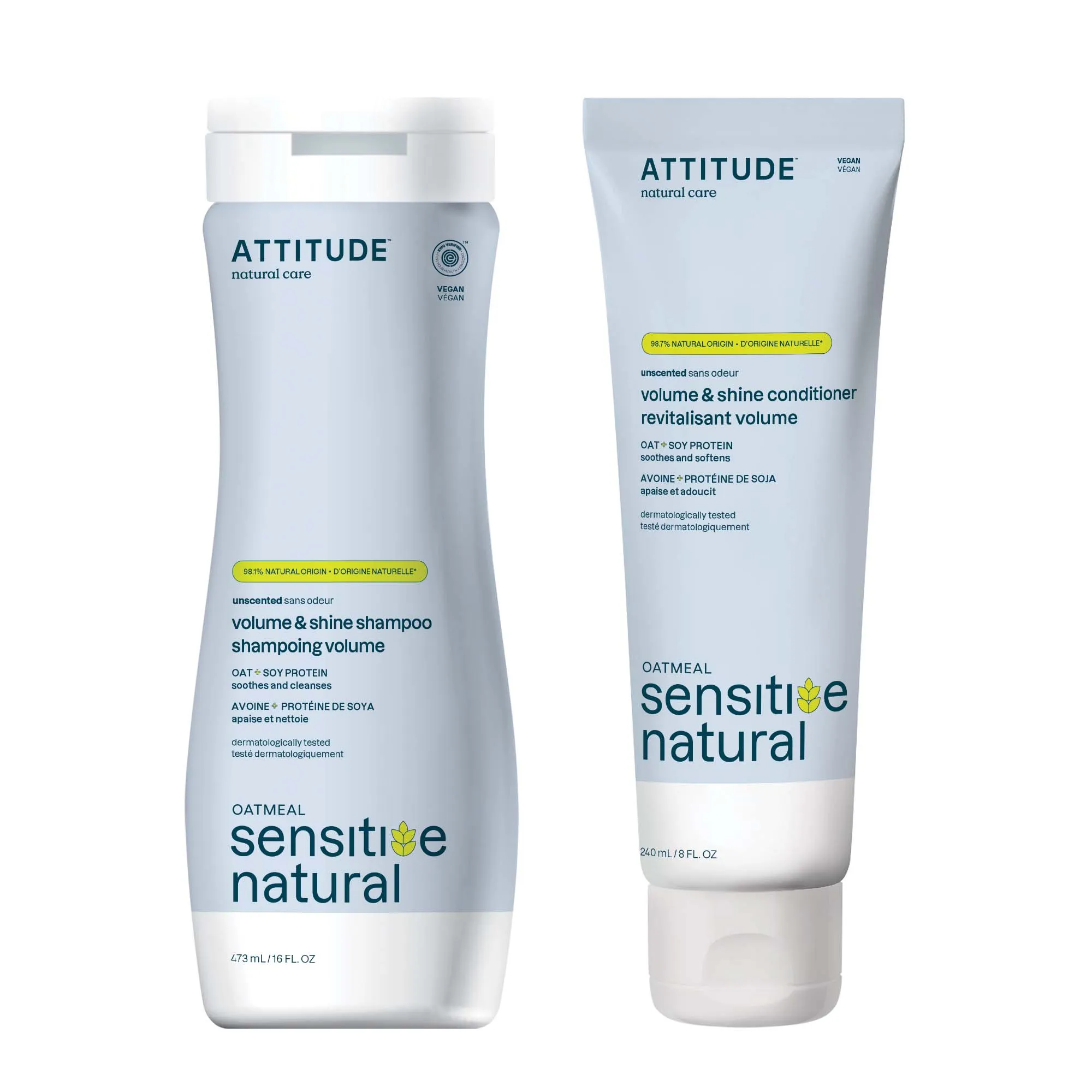 Extra Gentle & Volumizing shampoo and conditioner duo : SENSITIVE SKIN