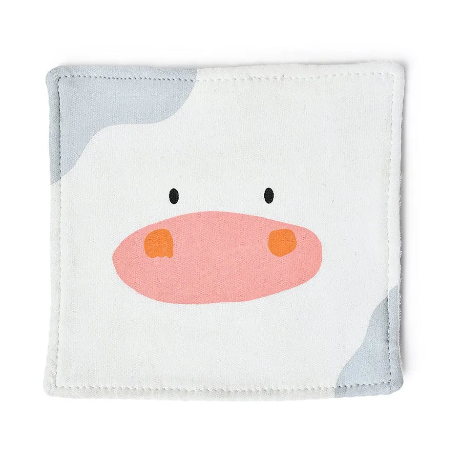 Farm Friends Reusable Cotton Wipes Pack of 4