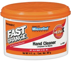 Fast Orange 35013 Hand Cleaner, Paste, White, Citrus, 14 oz, Tub :EA: QUANTITY: 1