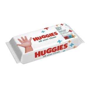 HUGGIES ALL OVER CLEAN BABY WIPES 56PCS