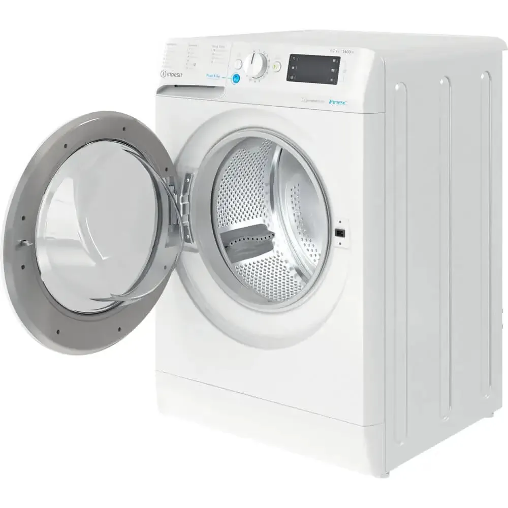 Indesit BDE86436XWUKN 8kg Wash 6kg Dry 1400rpm Freestanding Washer Dryer - White