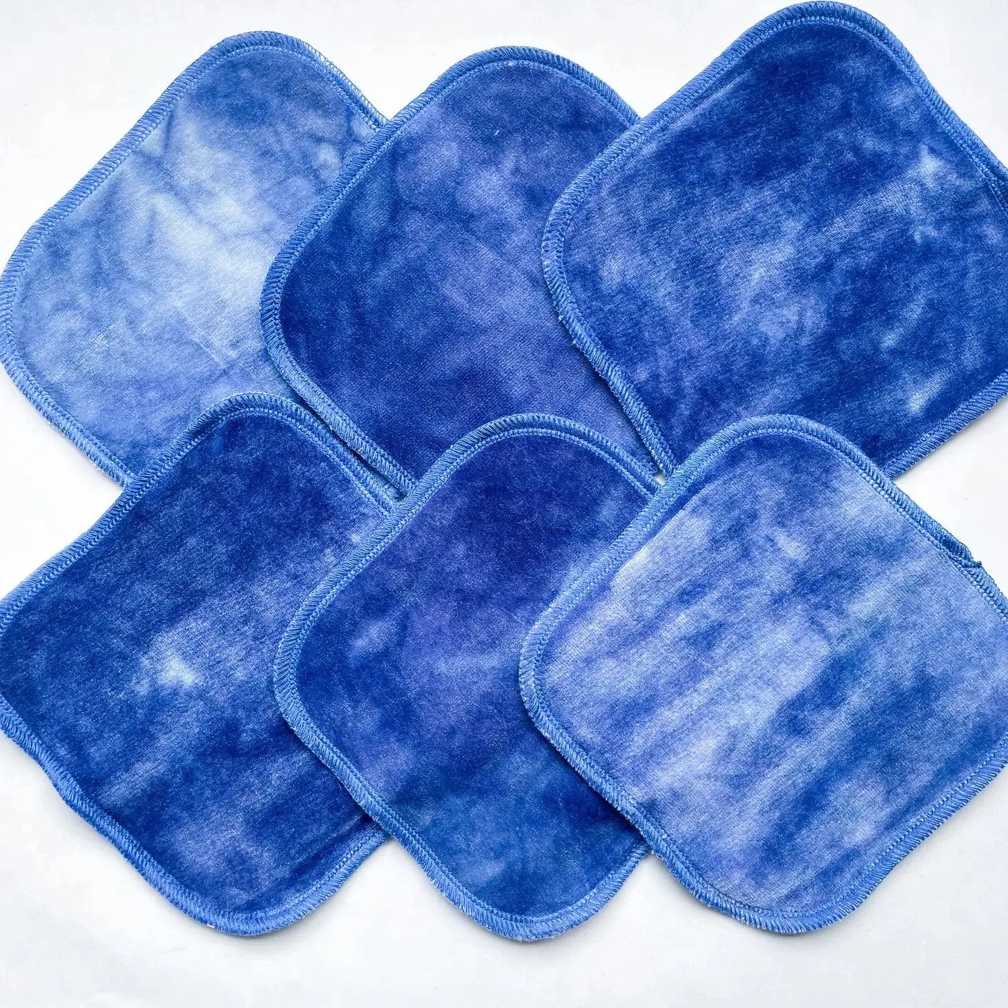 Indigo 6-pack Tie Dye Organic Wipes