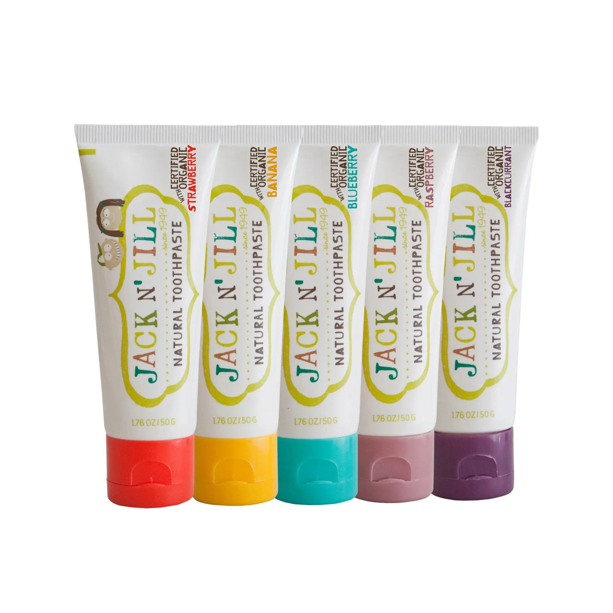 Jack N' Jill Natural Toothpaste Made In Australia