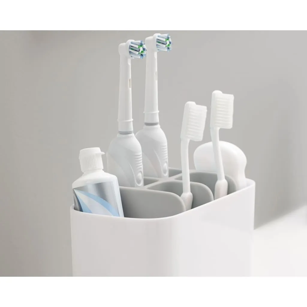 Joseph Joseph Easy-Store Toothbrush Caddy Large Grey