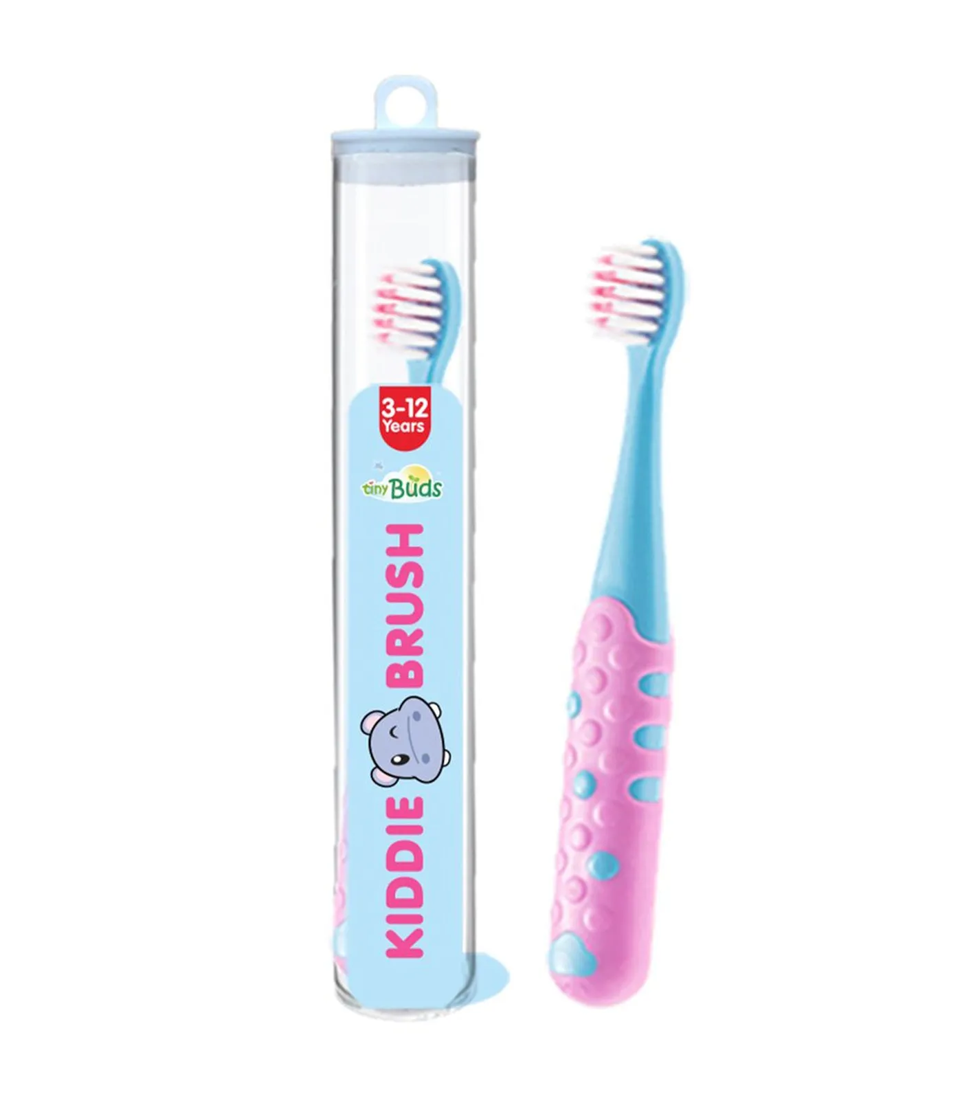 Kiddie Toothbrush (3-12 Years) - Pink and Blue