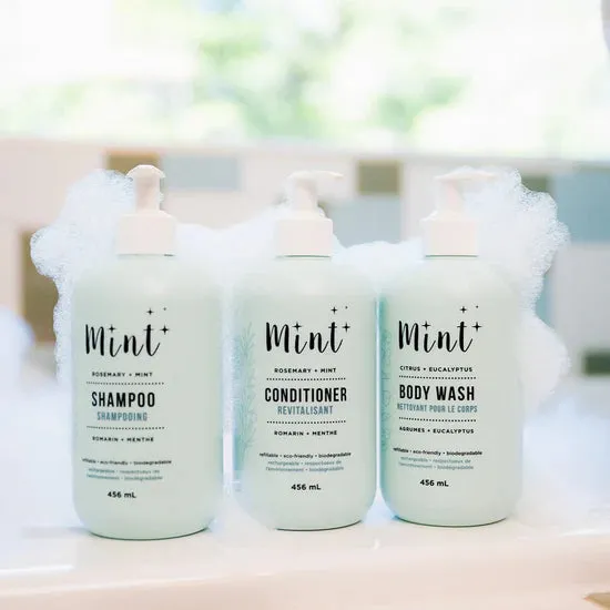 Mint Cleaning Shampoo - plastic bottle