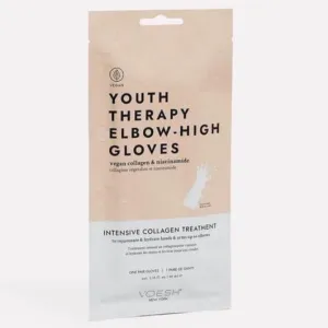 Moisturizing Elbow-High Gloves: Intensive Collagen Treatment