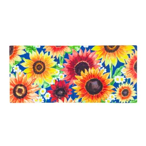 Multi-Color Fall Sunflowers Sassafras Switch Mat