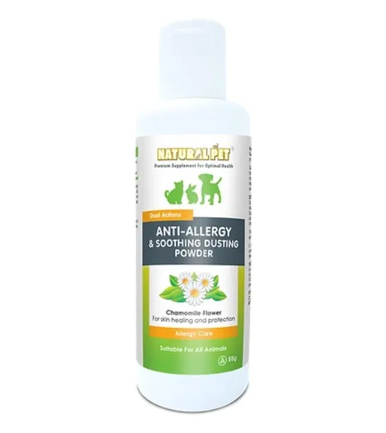 Natural Pet® Anti-Allergy & Soothing Dusting Powder for Cats & Dogs