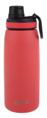 Oasis S/s Double Wall Insulated Sports Bottle W/ Screw-cap 780ml - Coral