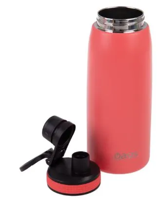 Oasis S/s Double Wall Insulated Sports Bottle W/ Screw-cap 780ml - Coral