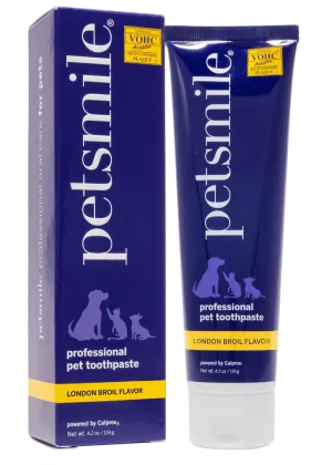 PETSMILE London Broil Flavor Pet Toothpaste Large 119g