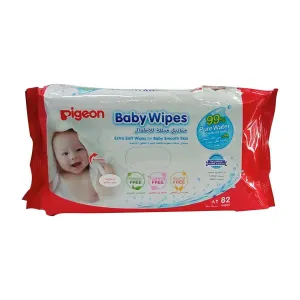 Pigeon Baby Wipes 82s/Refill