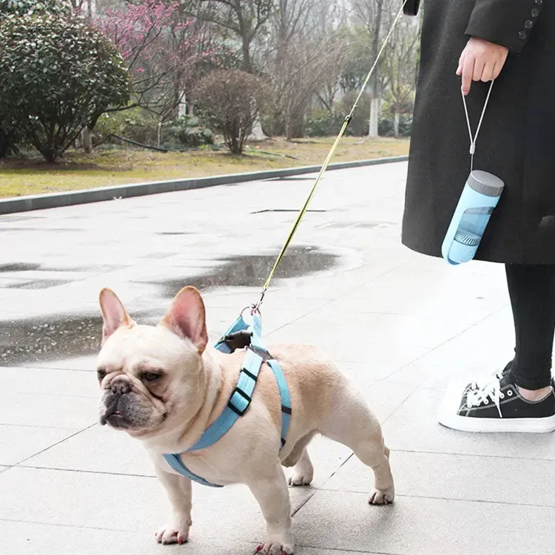 Portable Pet Plastic Water Bottle w/ Carbon Filter