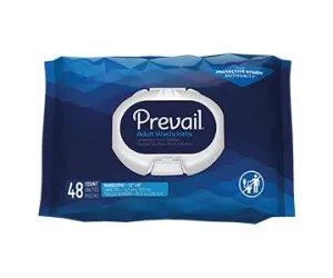 Prevail Wipes - White - 12" x 8"