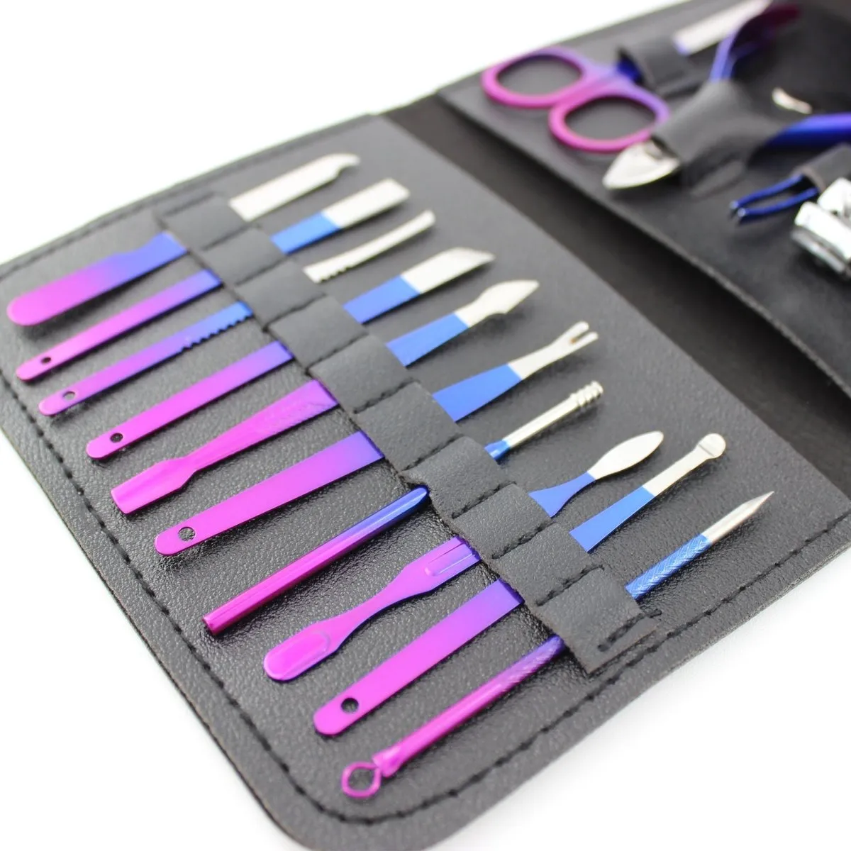 Professional Toenail Clippers Tool Set, Pedicure Kit with Case Nail Clippers Set