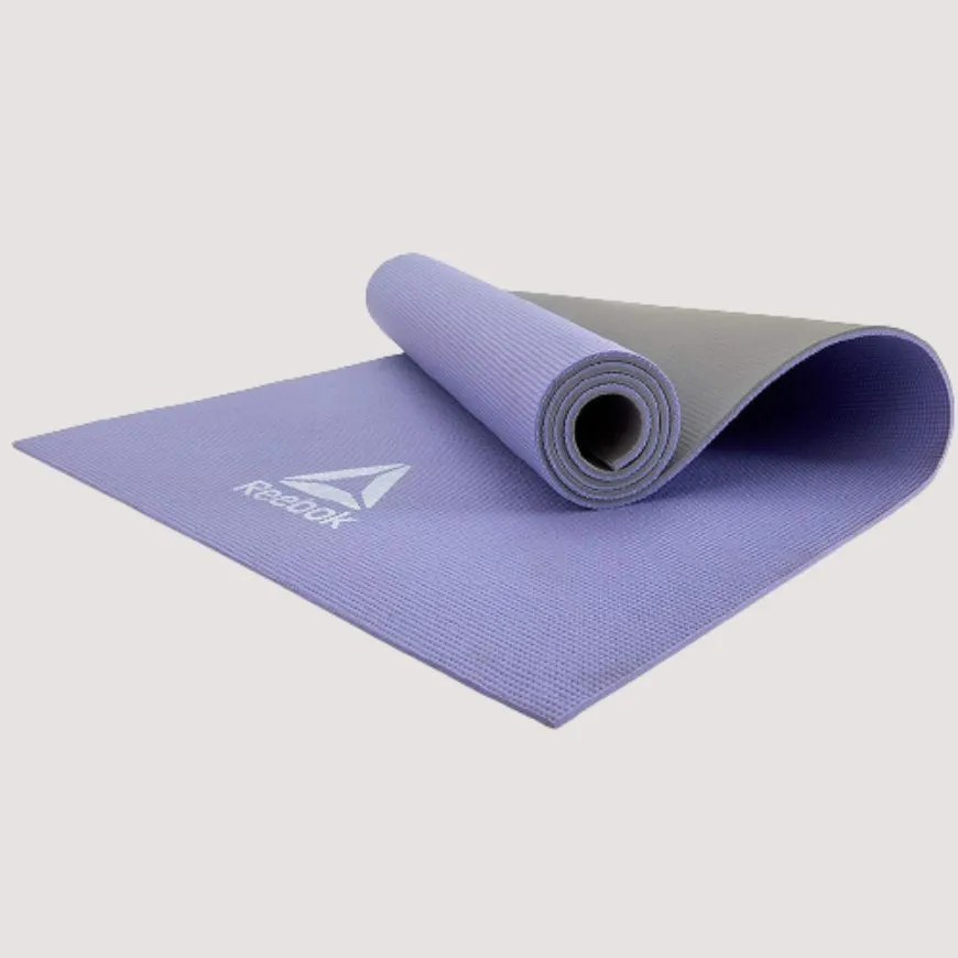 Reebok Accessories Double-Sided 6Mm Fitness Mats Purple/Grey