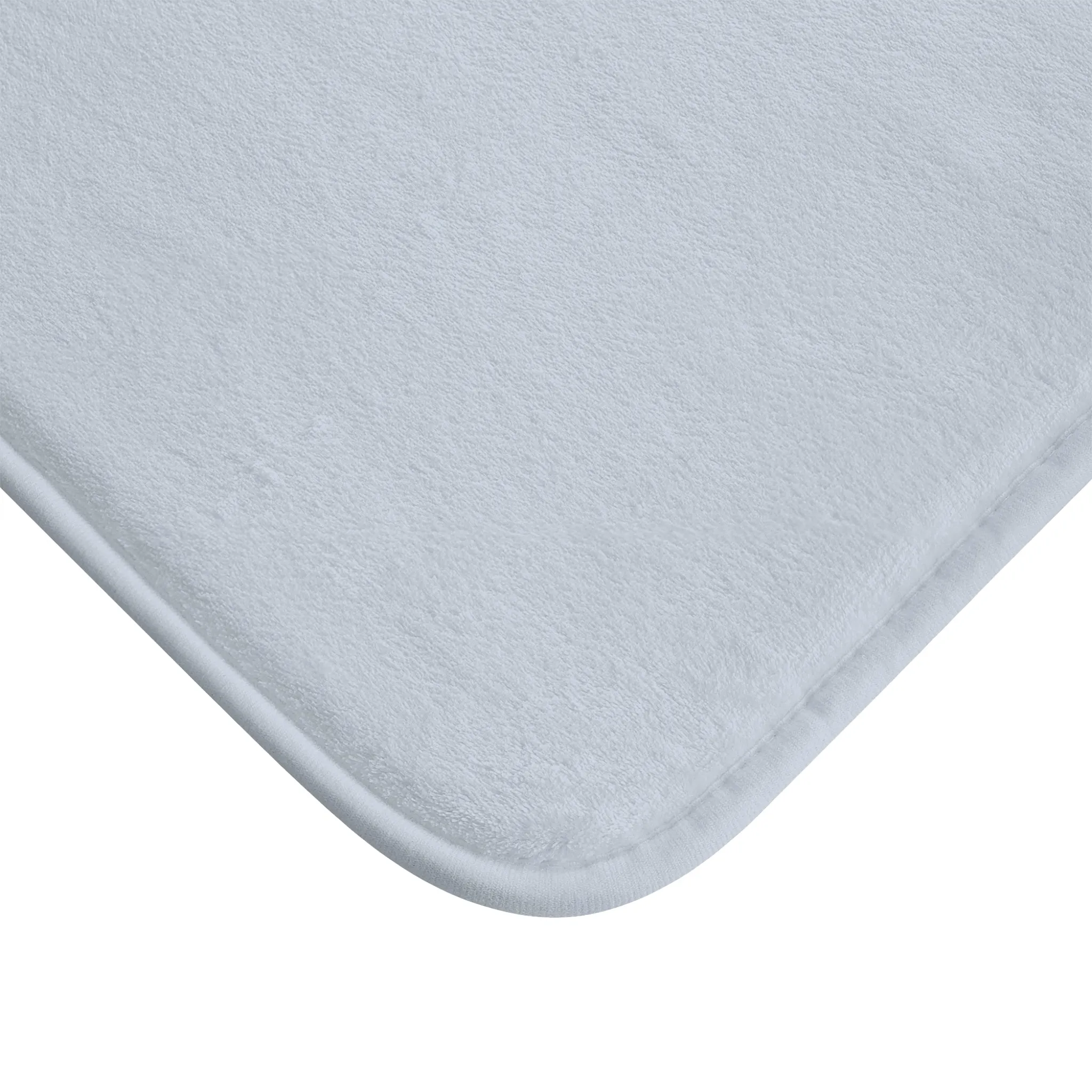 Seafoam Accent Color, Memory Foam Bath Mat - Cozy Bathroom Essential