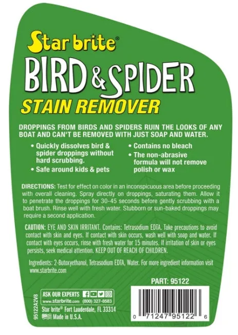 Starbrite Spider and Bird Stain Remover