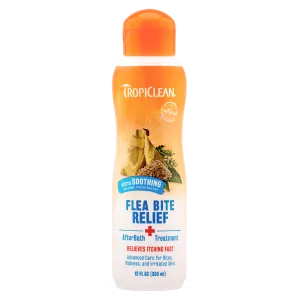 Tropiclean Natural Flea & Tick Bite Relief After Bath Treatment 12oz